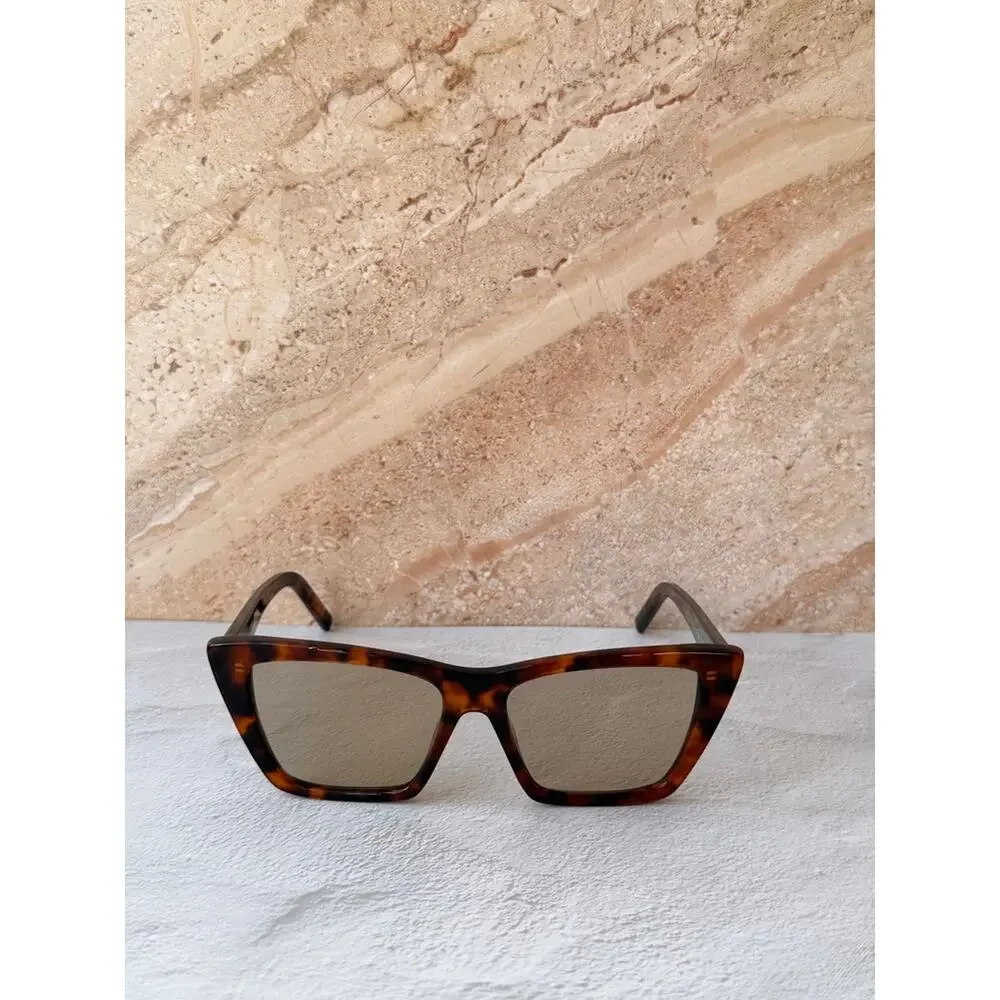 NEW Saint Laurent SL276 Mica Sunglasses in Havana Brown